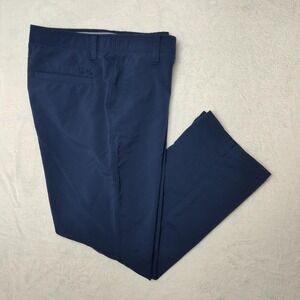 Under Armour Pants Mens 36x30 Blue Golf Stretch Performance Chino Casual Tech